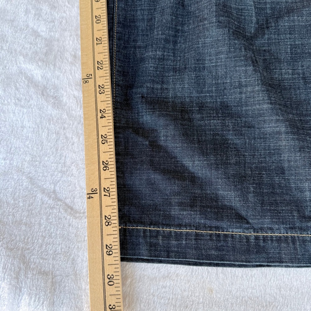 Lane Bryant Women 24 Dark Wash Denim Jogger Pants Elastic Waist Drawstring‎ Plus - Picture 7 of 8